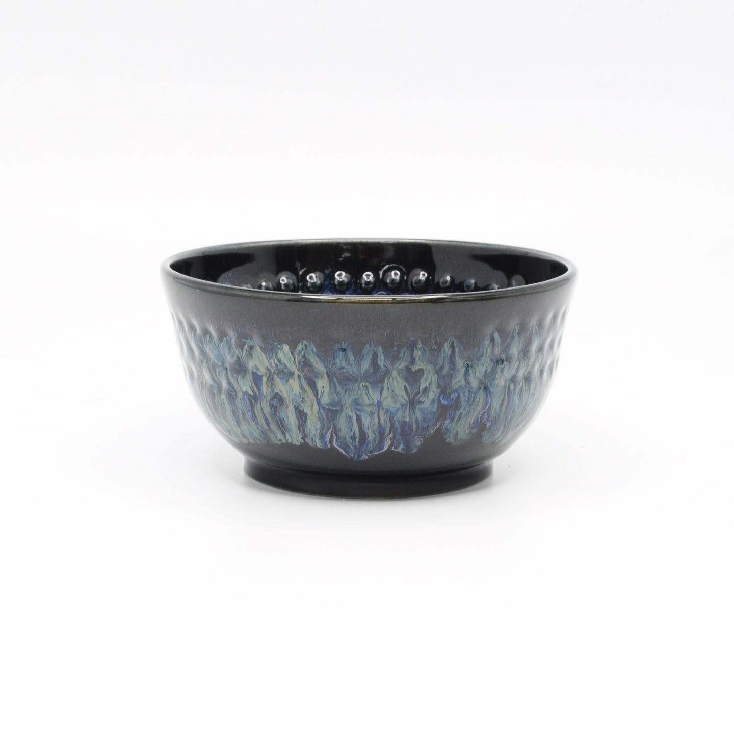 Black and Blue Cereal Bowl 13cm