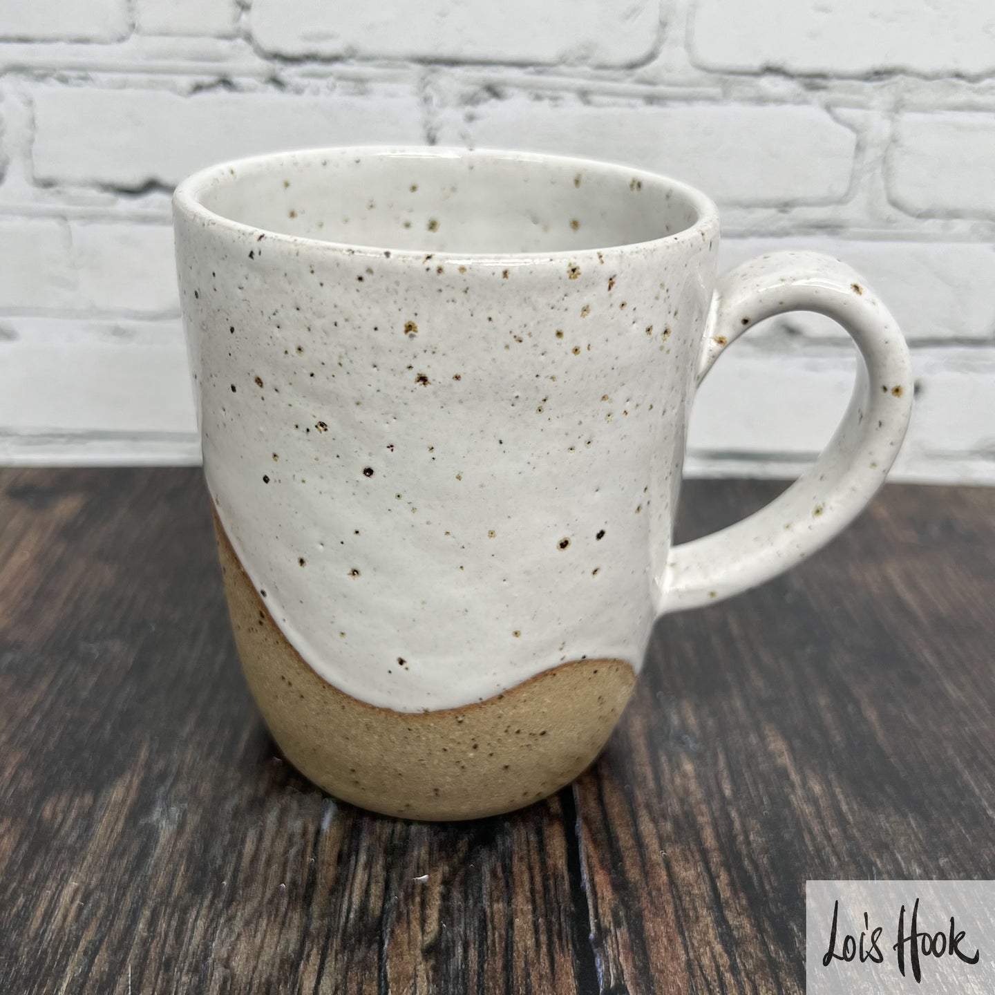 White Speckle Mug 16 fl oz