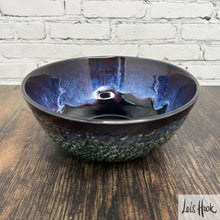 Load image into Gallery viewer, Dark Blue Cereal Bowl 19cm
