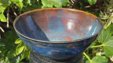 Load and play video in Gallery viewer, Blue and Copper Fruit Bowl 15cm
