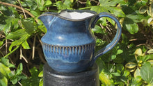 Load and play video in Gallery viewer, Dark Blue Milk Jug 9.5cm
