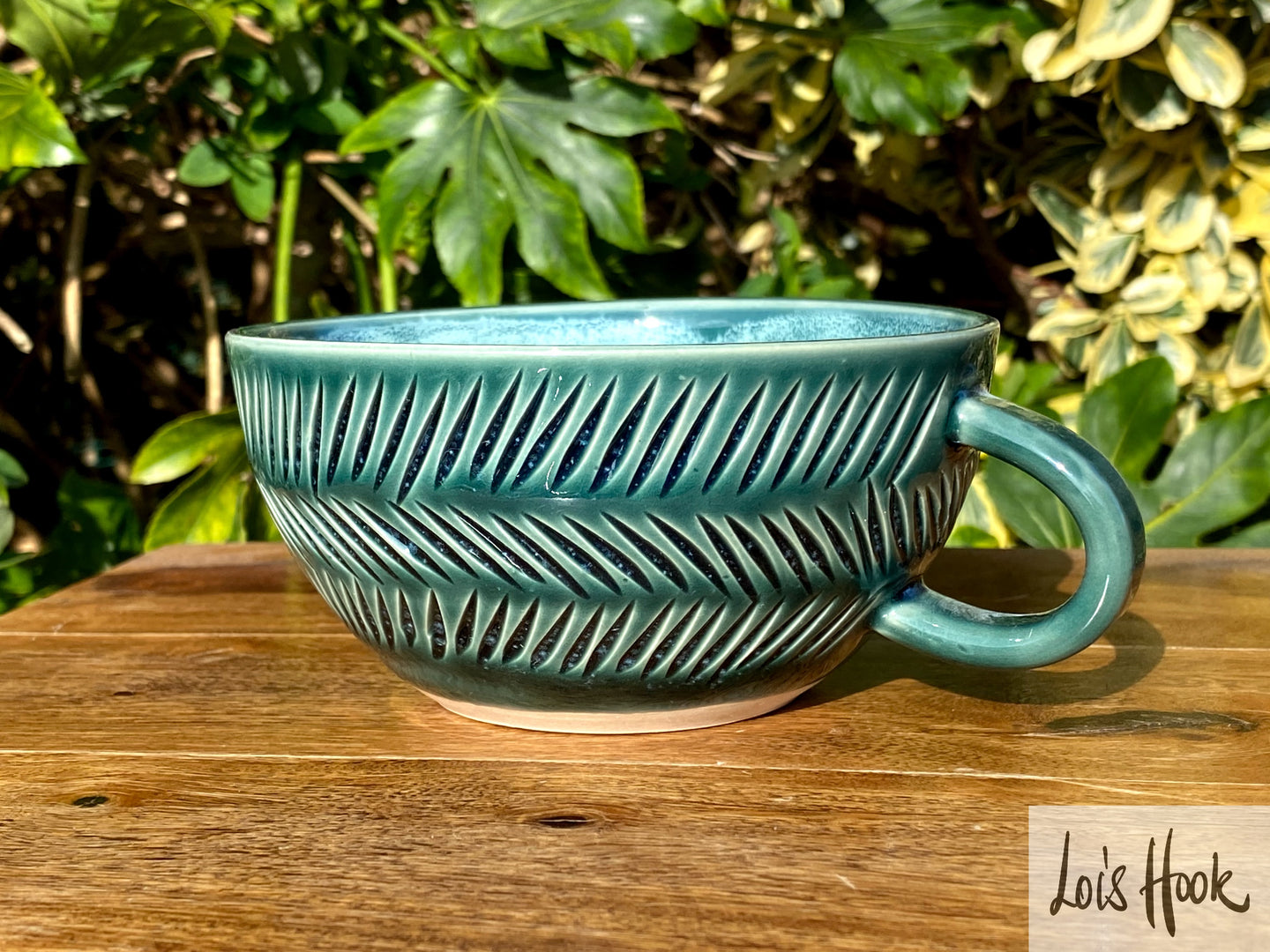 Rainforest Green Mug 16 fl oz