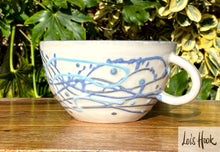 Load image into Gallery viewer, Blue and White Mug 15 fl oz
