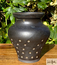 Load image into Gallery viewer, Gunmetal Black Vase 12.5cm
