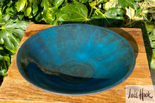 Load image into Gallery viewer, Smokey Blue Fruit Bowl 23cm
