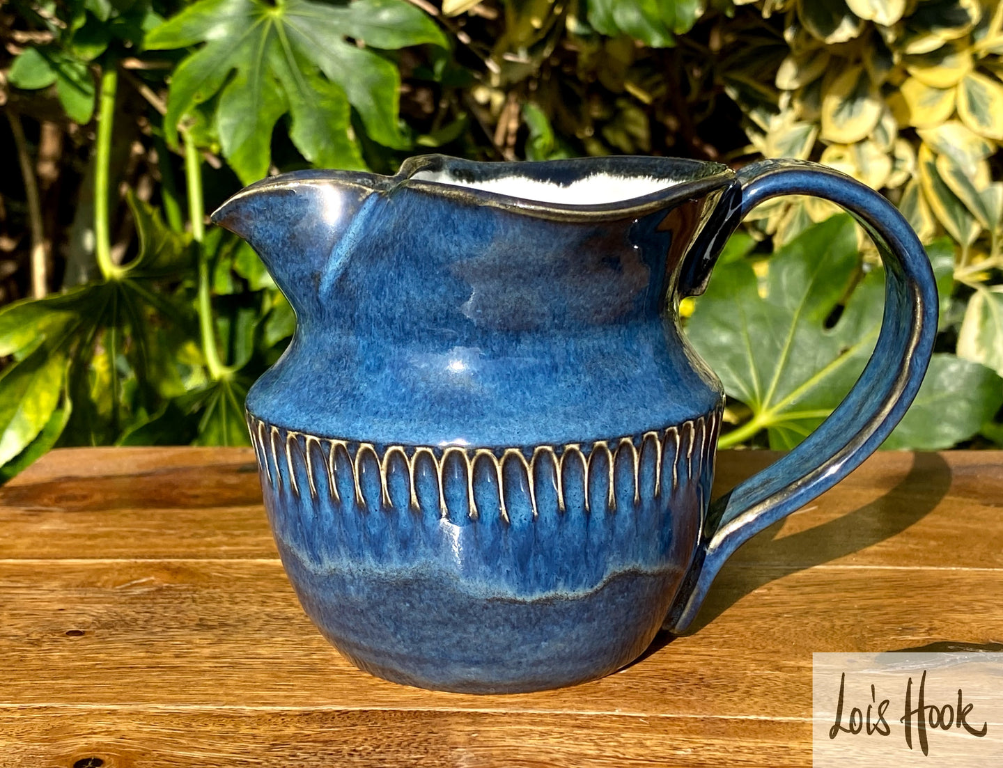 Dark Blue Milk Jug 9.5cm