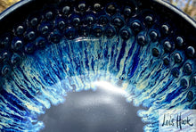 Load image into Gallery viewer, Black and Blue Cereal Bowl 13cm
