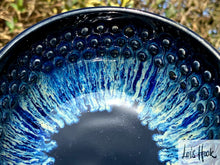 Load image into Gallery viewer, Black and Blue Cereal Bowl 13cm
