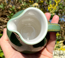 Load image into Gallery viewer, Emerald Green Milk Jug 10.5cm
