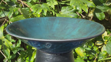 Load and play video in Gallery viewer, Smokey Blue Fruit Bowl 23cm
