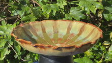 Load and play video in Gallery viewer, Sand Yellow and Copper Fruit Bowl 24cm
